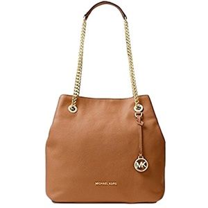 Michael Kors Jet Set Cain Large Tote Acorn